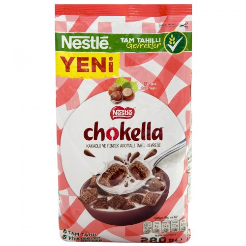 Nestle Chokella Kakaolu Tahıl Gevreği 280 Gr. Nestle Chokella Kakaolu Tahıl Gevreği 280 Gr.